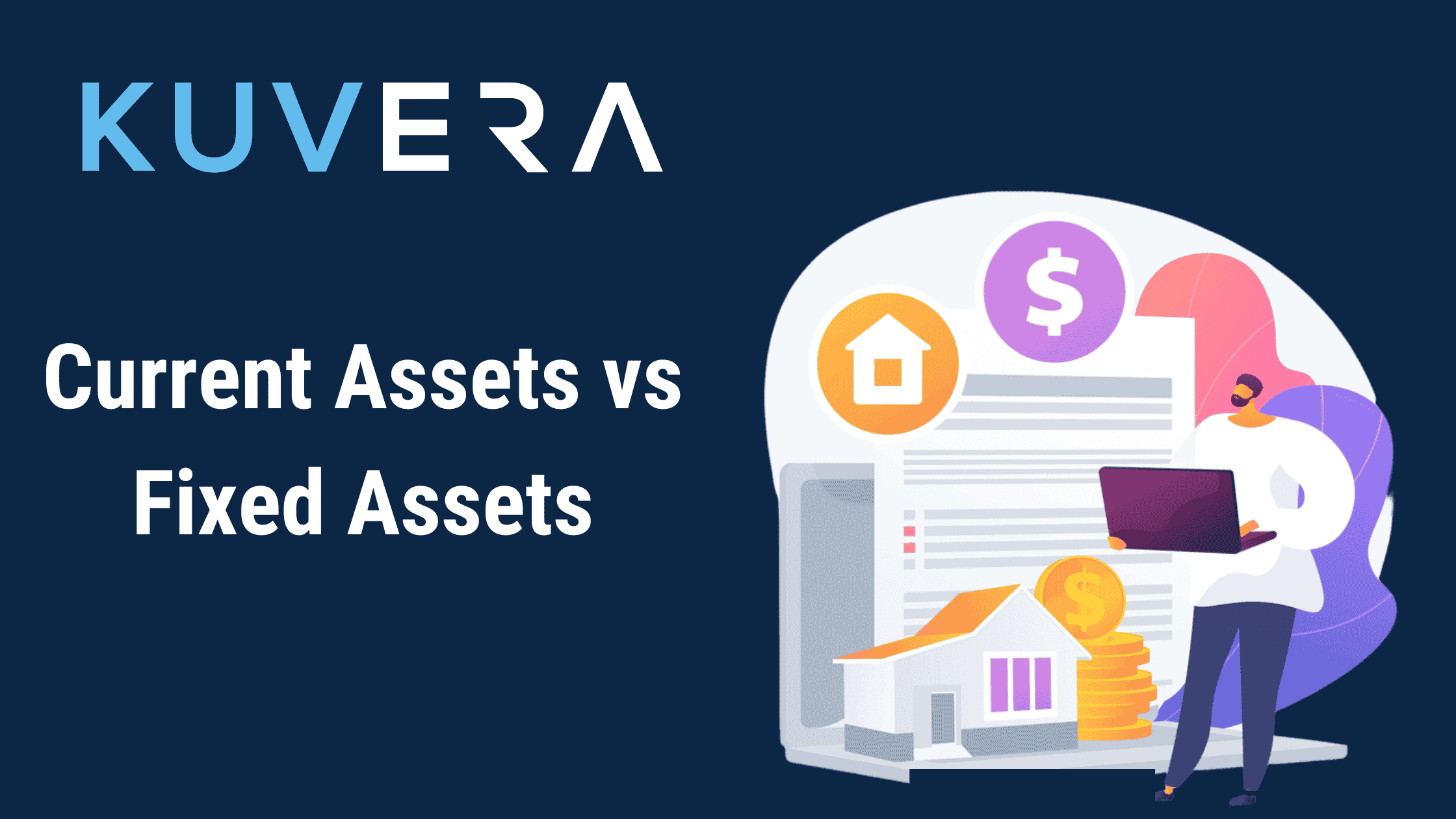 Difference between current assets and fixed assets - Kuvera