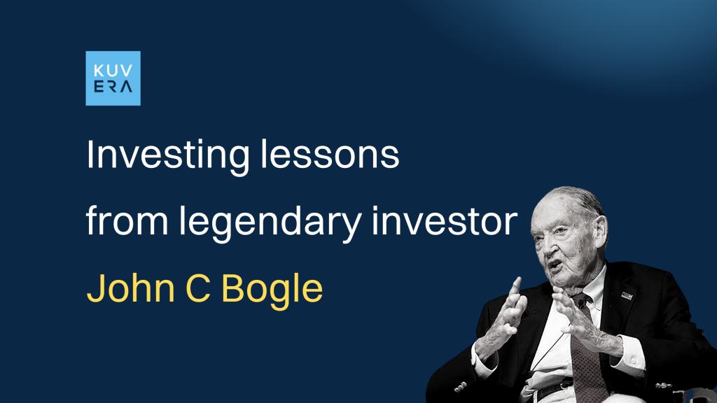 investing principles of John C Bogle