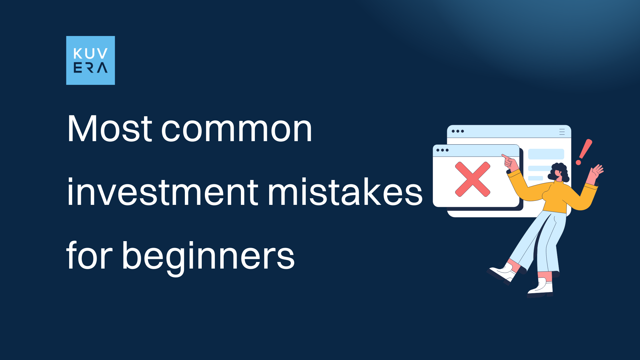 Most Common Investment Mistakes For Beginners