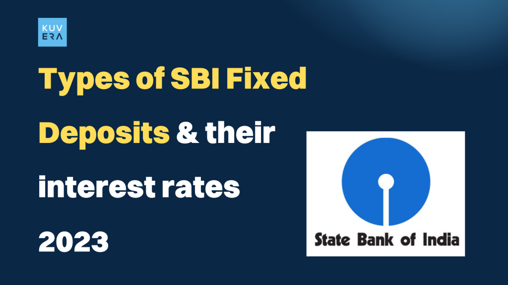 types of SBI fixed deposit