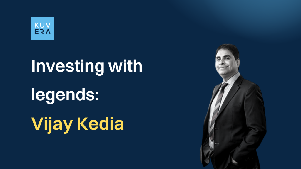 Vijay Kedia investment strategies