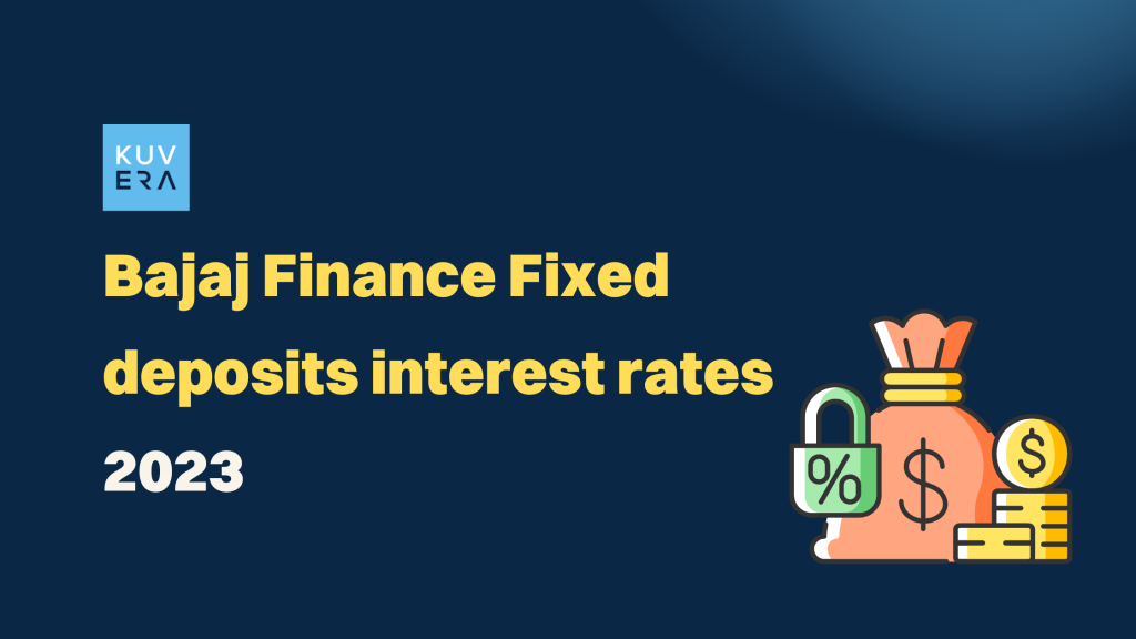 Bajaj finance fd rates