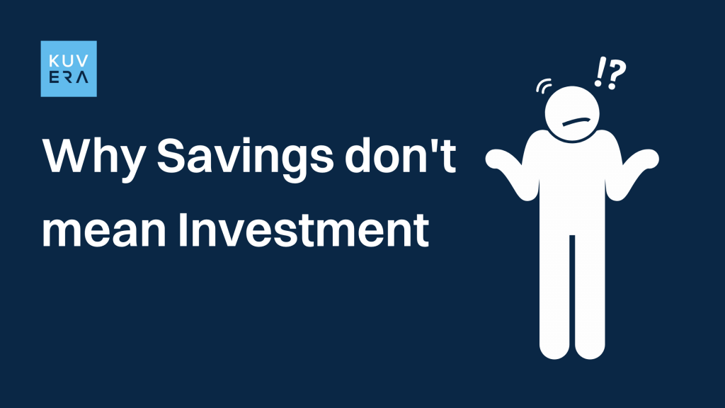 Savings and investment